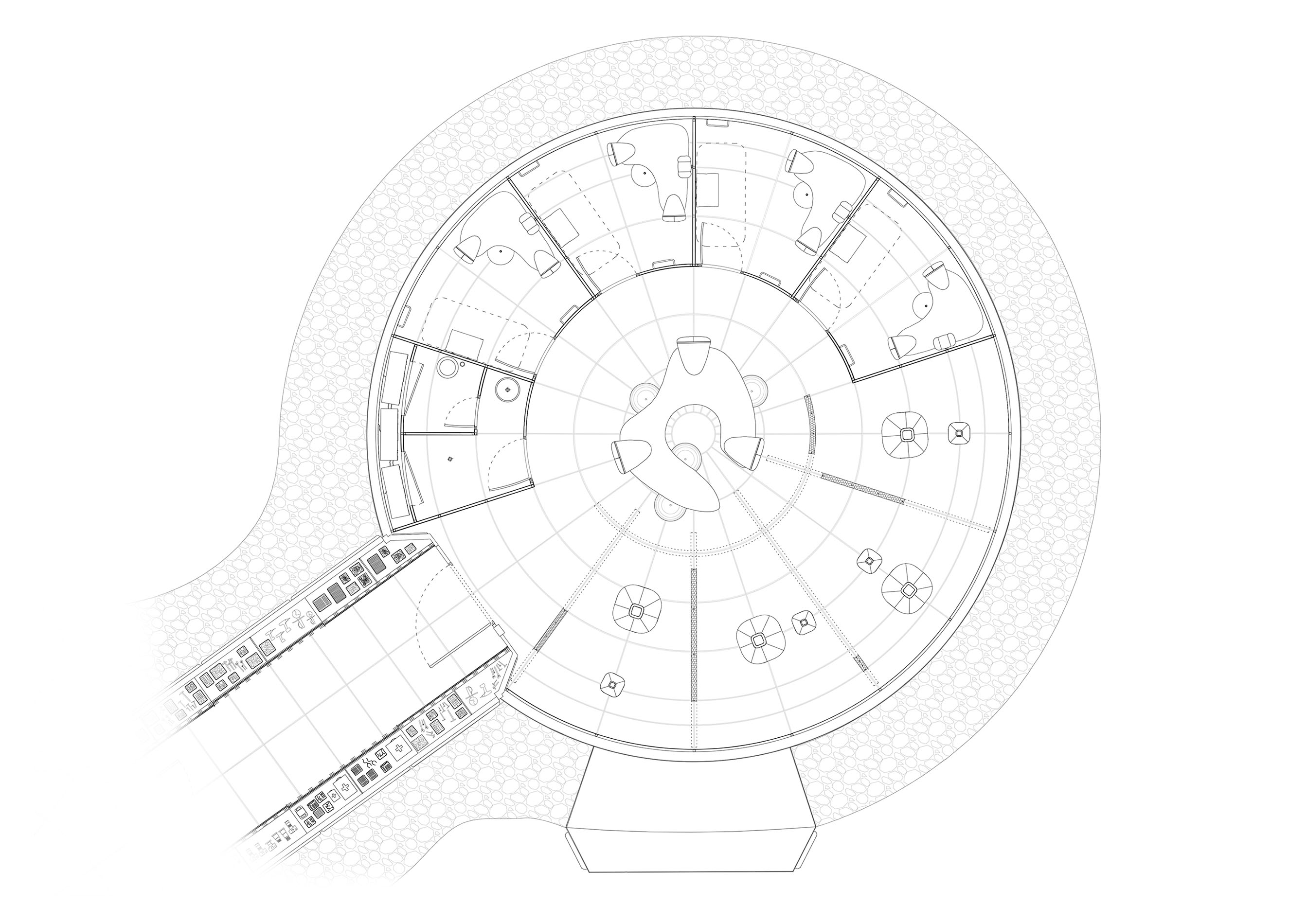 Plan de la bulle de repos